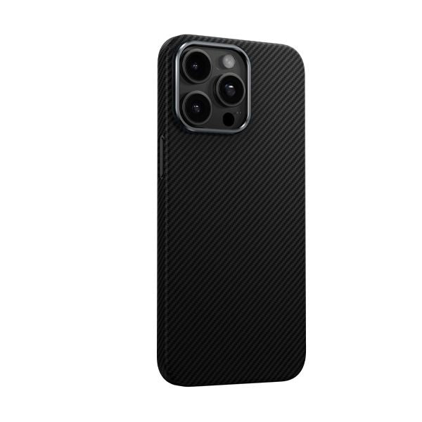 Asli Global iPhone 15 Pro Max Kevlar MagSafe Cover | Black Asli Global iPhone 15 Pro Max Kevlar MagSafe Cover | Black